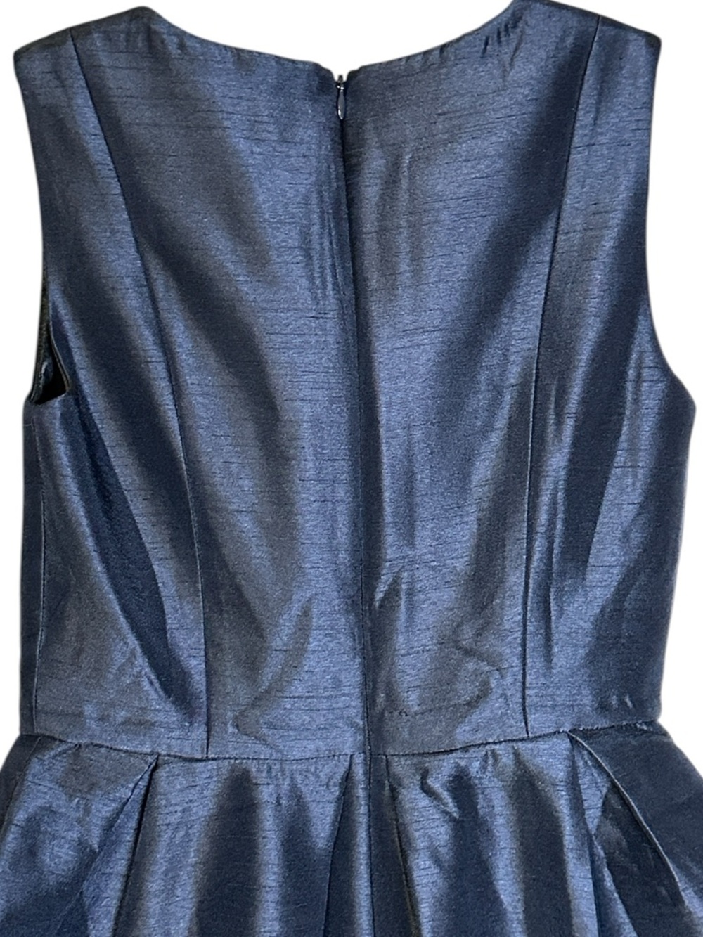 Keepsake The Label Blue Resolution Cocktail Dress Pleated Sleeveless Small Chic - Picture 6 of 11
